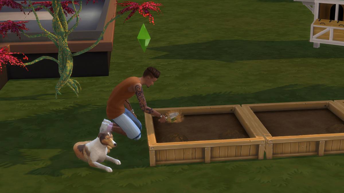 Stardew Cottage Living Challenge dans le cadre d'un article sur les défis hérités Sims 4.