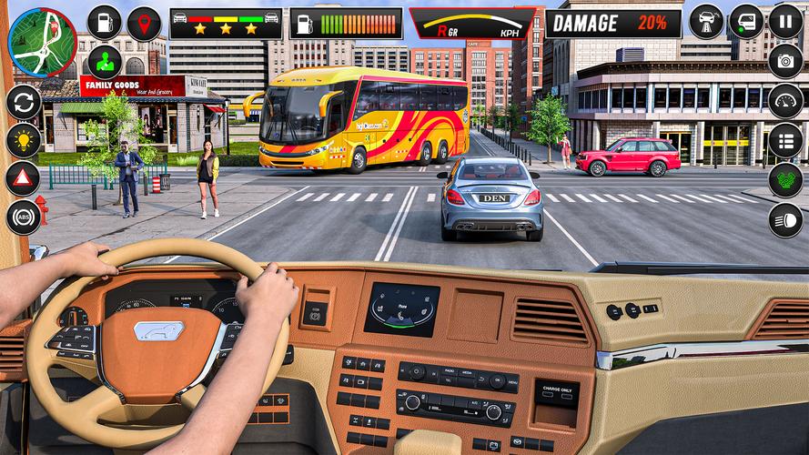 US Bus Simulator Driving Game Capture d'écran 1