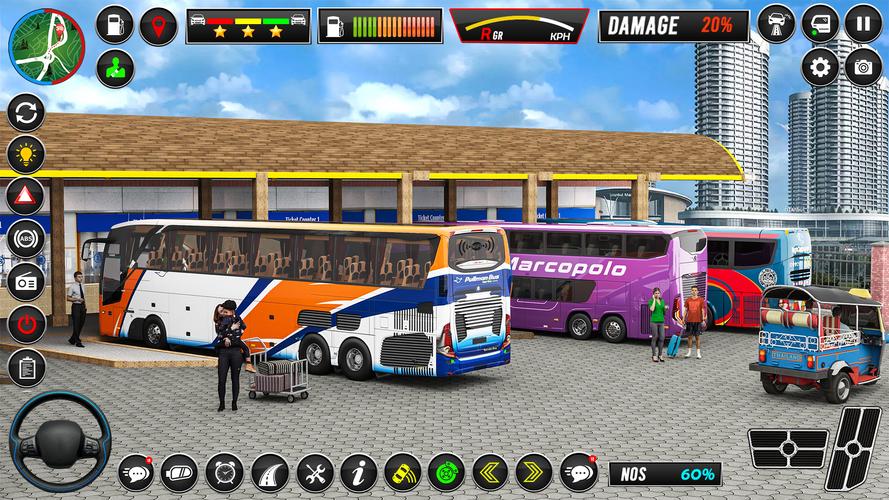 US Bus Simulator Driving Game Capture d'écran 3