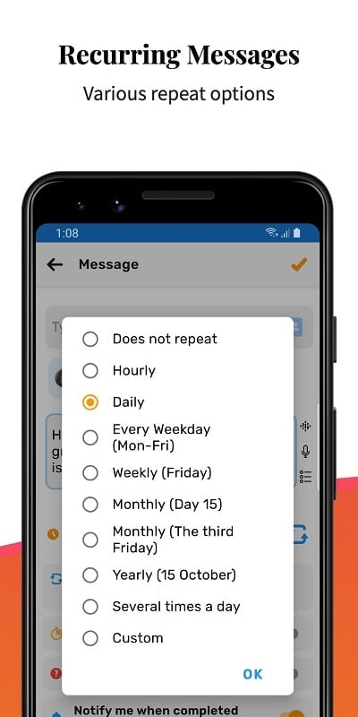 Auto Text: Automatic Message应用截图第2张