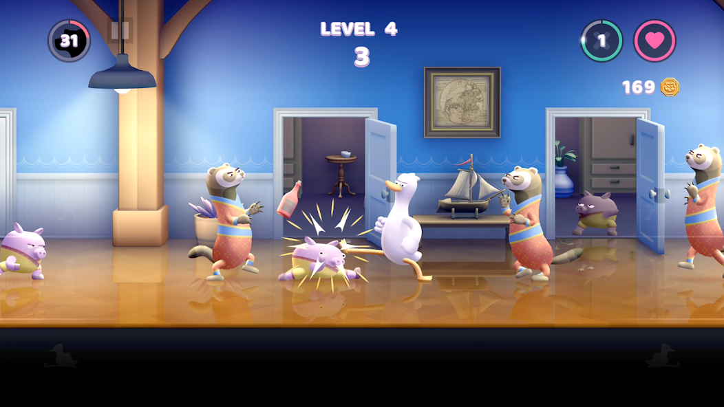Punch Kick Duck Mod Tangkapan skrin 3