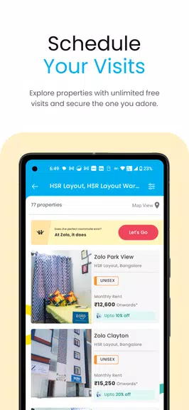 Zolo Coliving - Rent PG Online应用截图第2张