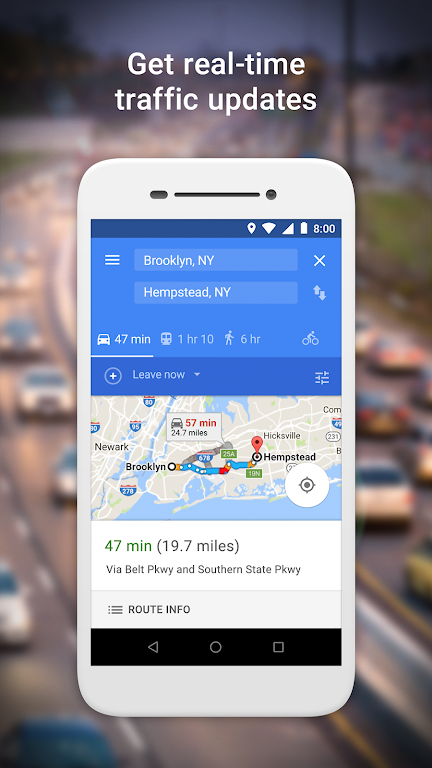 Google Maps Go Ảnh chụp màn hình 1