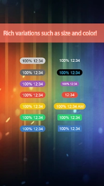 Overlay Digital Clock Capture d'écran 1