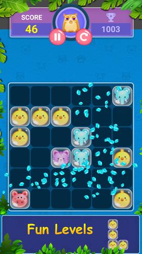 Block Game Puzzle of Pet World Ekran Görüntüsü 1