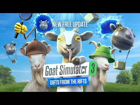 Анонс мобильного дополнения к Goat Simulator 3
