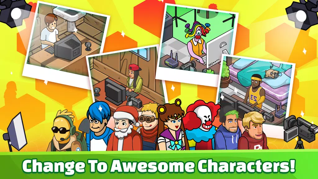 Tube Tycoon - Tubers Simulator ဖန်သားပြင်ဓာတ်ပုံ 2
