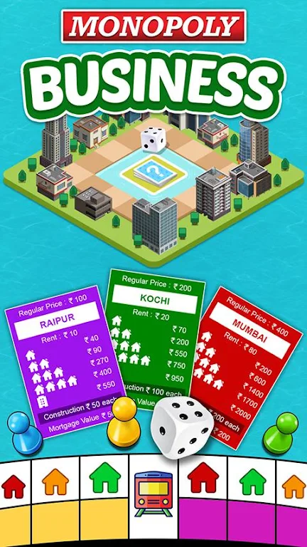 Vyapari Game : Business Dice Board Game ဖန်သားပြင်ဓာတ်ပုံ 0