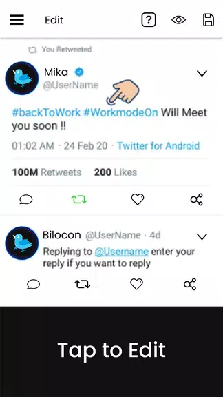 Fake Tweet-Post Creator应用截图第2张