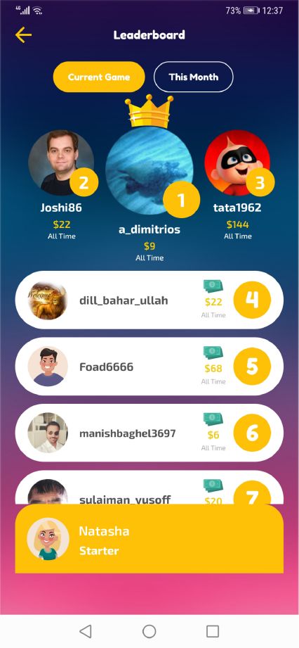 Play and Win-Win Cash Prizes! スクリーンショット 2
