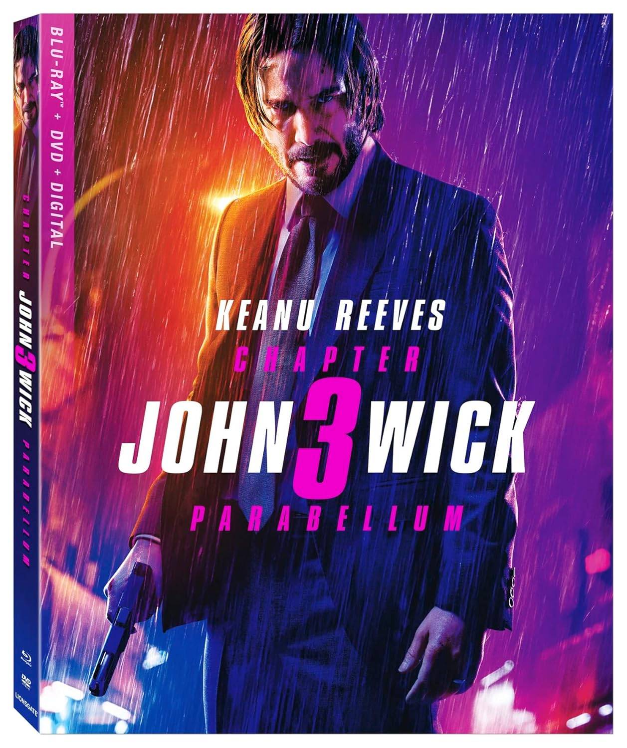 John Wick : 3 장 -Parabellum [4K UHD + Blu -ray + Digital]