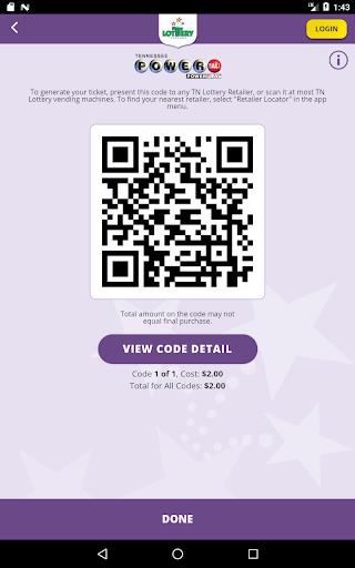 Tennessee Lottery Official App Captura de pantalla 1