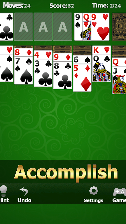 Solitaire Free Cell Ekran Görüntüsü 1