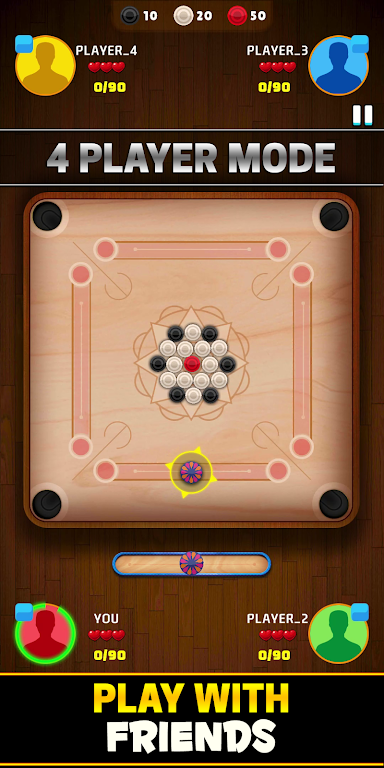 Schermata Carrom Offline : Pool City 0