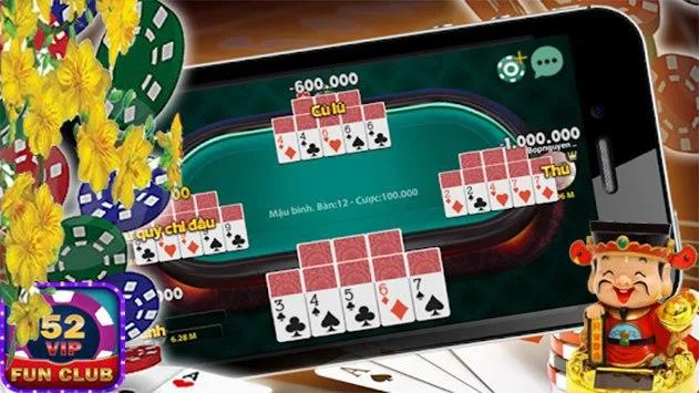 52Vip FunClub Online, Game danh bai doi thuong Ekran Görüntüsü 1