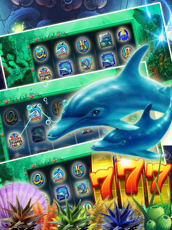 Lucky Dolphin Slots: Free Casino Slot Machines Ảnh chụp màn hình 2