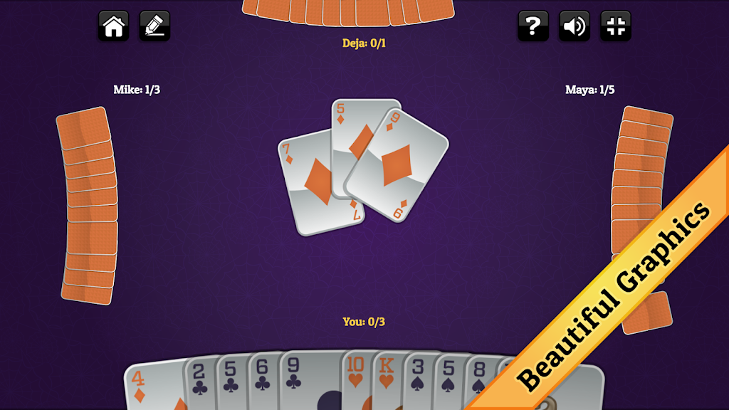 Halloween Spades स्क्रीनशॉट 1