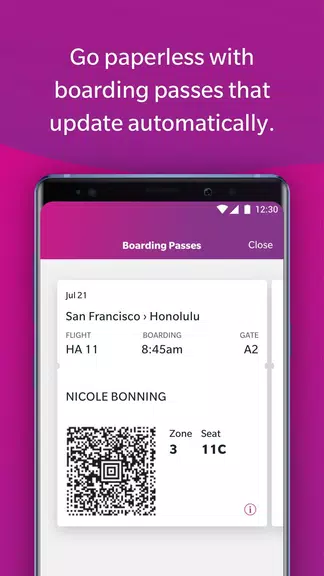 Hawaiian Airlines Ekran Görüntüsü 2