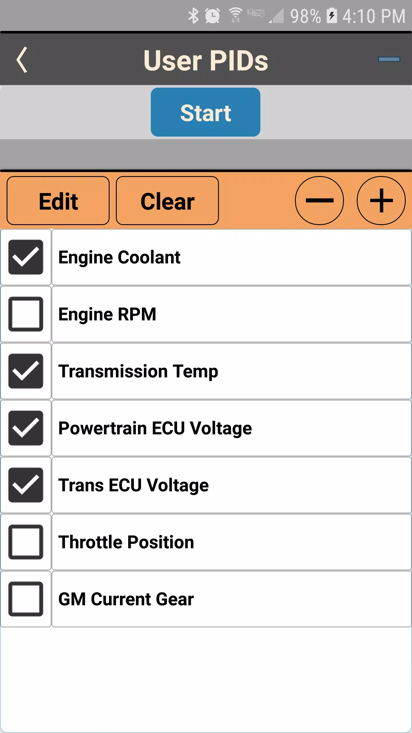 OS OBD2 Interface 스크린샷 3