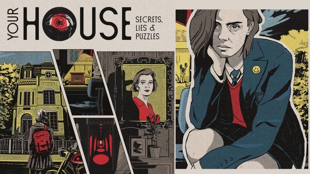 "Your House: A Hidden Truth - Now Available as an Interactive Book and Game!"