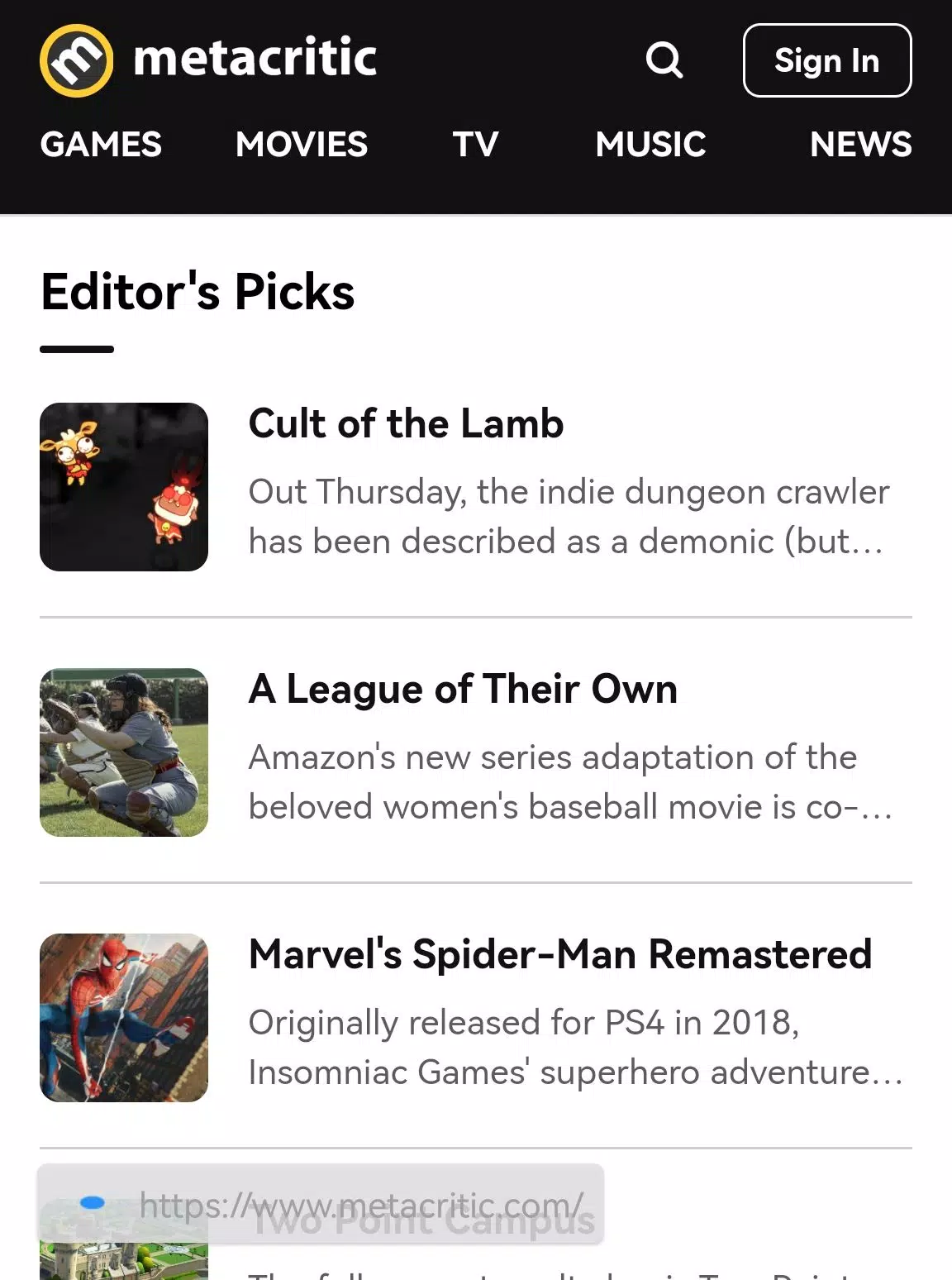 Firefox (Android TV) 스크린샷 0