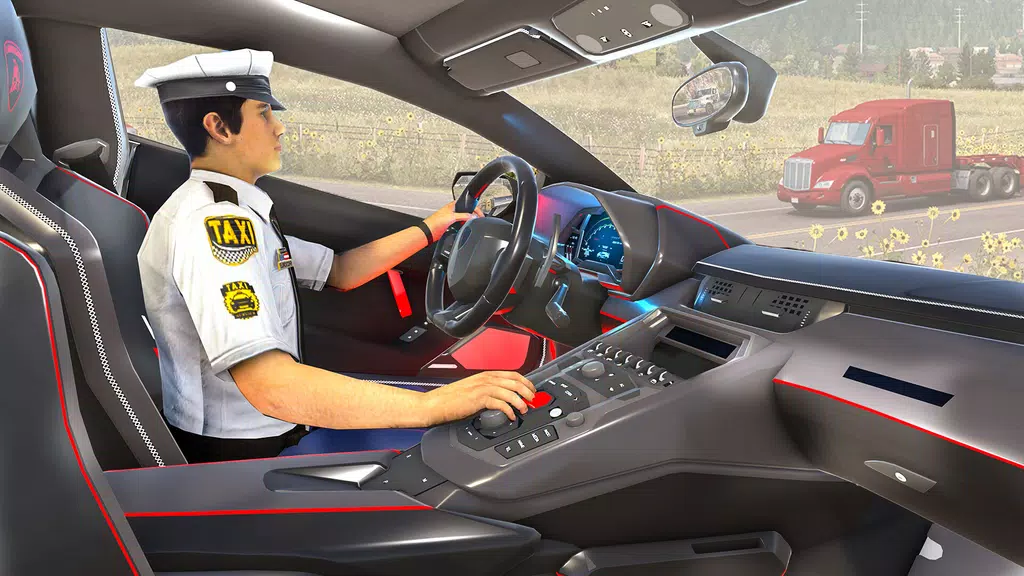 Crazy Car Driving: Taxi Games應用截圖第0張