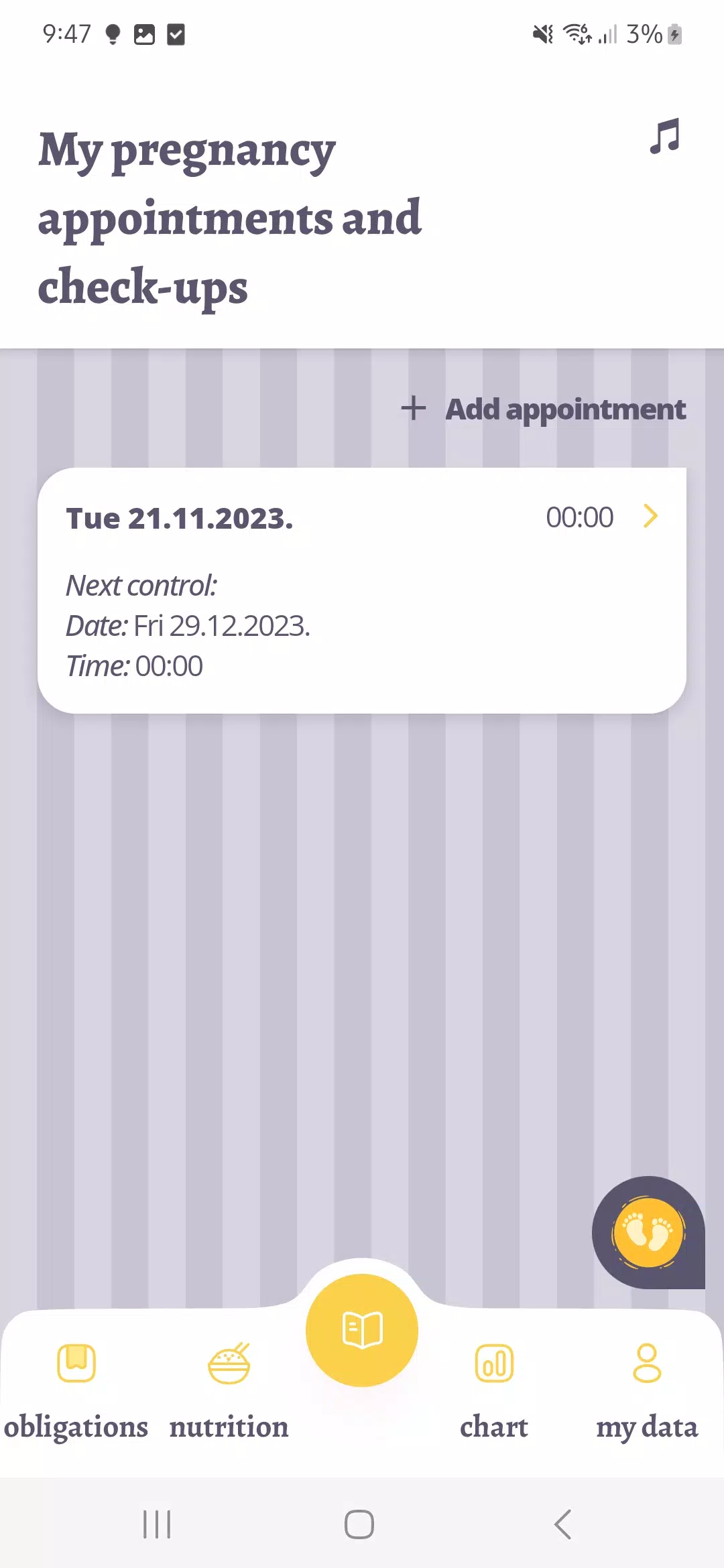 My Pregnancy Journal スクリーンショット 3