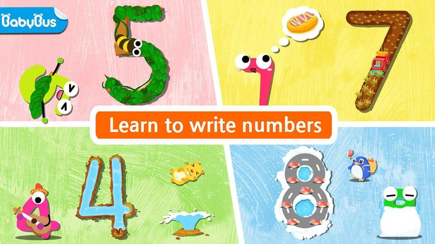 Baby Panda’s Numbers Скриншот 0