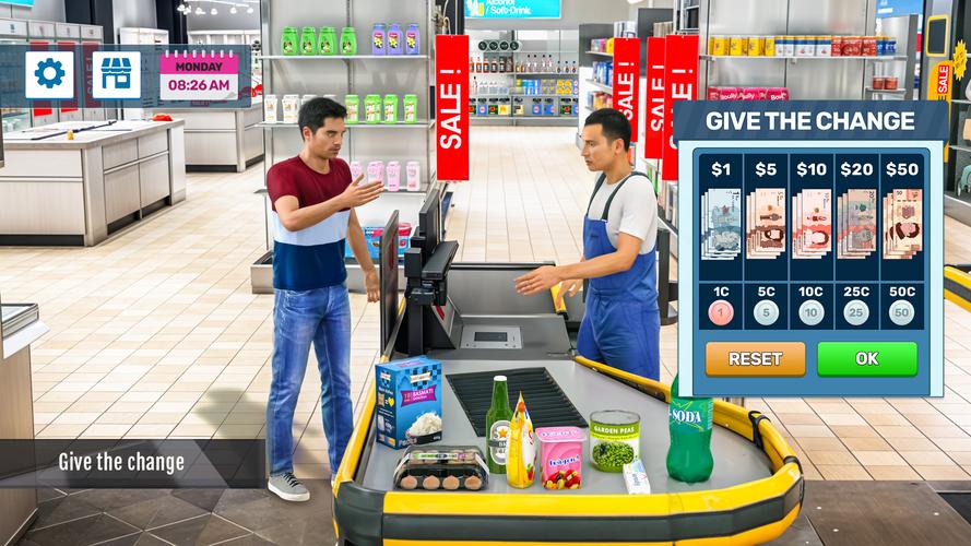 Supermarket Factory Simulator Captura de pantalla 1