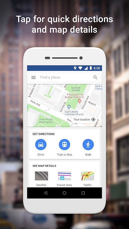 Google Maps Go Ảnh chụp màn hình 0
