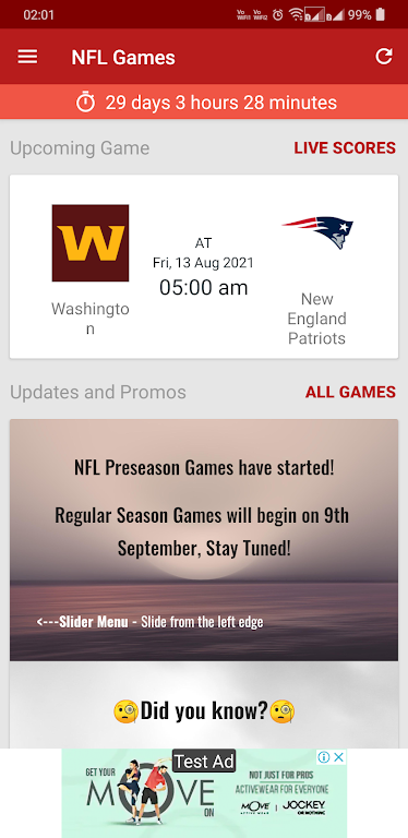 NFL 2024 Schedule Scores スクリーンショット 0