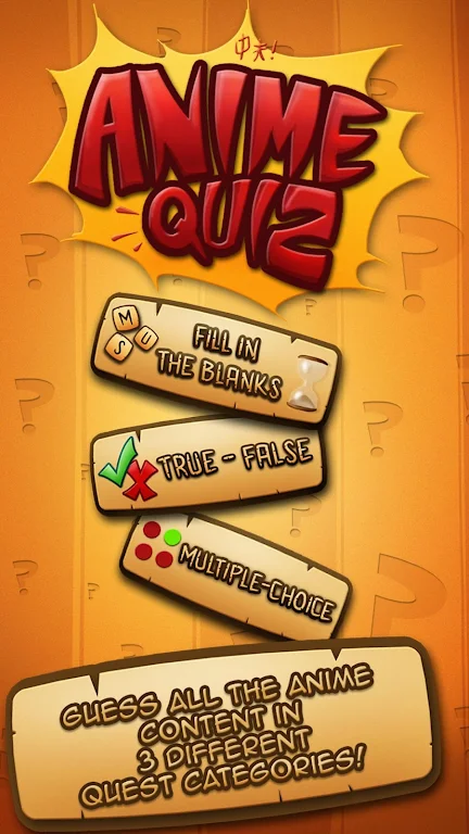 Online Anime Quiz & Test Ekran Görüntüsü 0