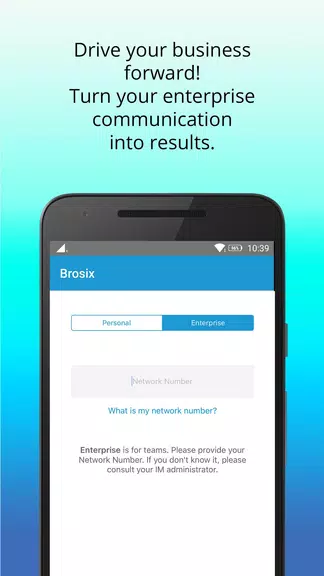 Brosix Capture d'écran 2