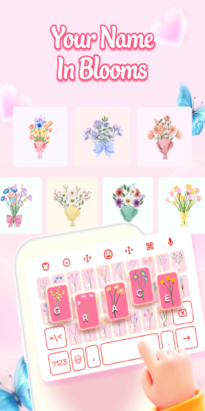 Blom: Teclado de Lenguaje Floral