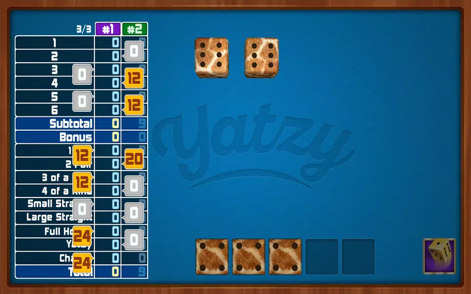 Schermata Yatzy Dice Game 1