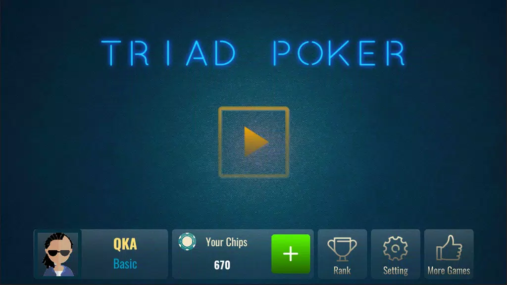 Lieng Offline - Triad Poker 3 स्क्रीनशॉट 0