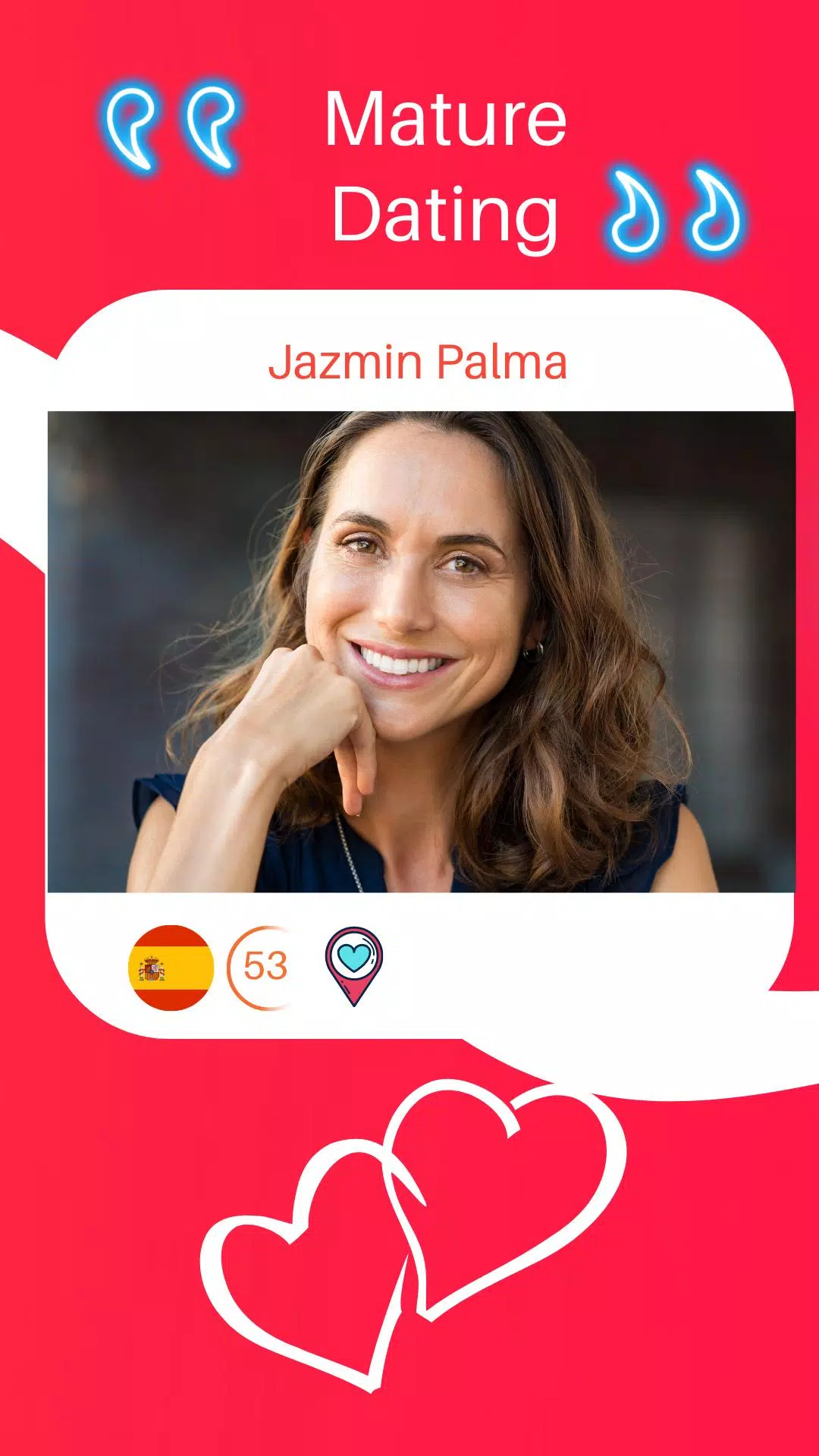 Schermata Mature Singles: Over 50 Dating 0