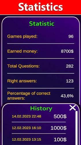 Millionaire - Quiz 2025应用截图第3张