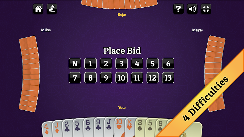 Halloween Spades स्क्रीनशॉट 2
