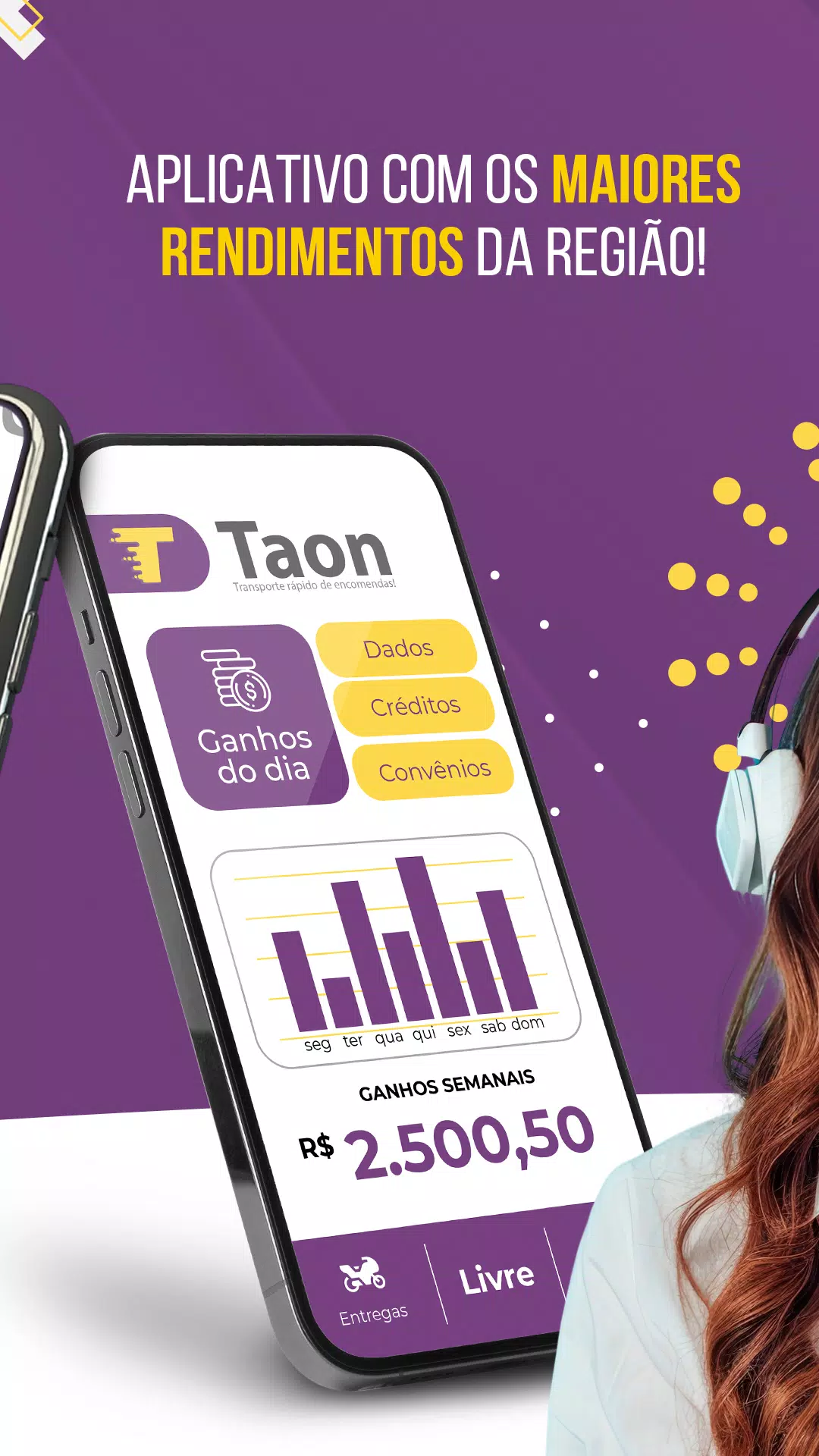 Taon Delivery para Entregador ဖန်သားပြင်ဓာတ်ပုံ 3