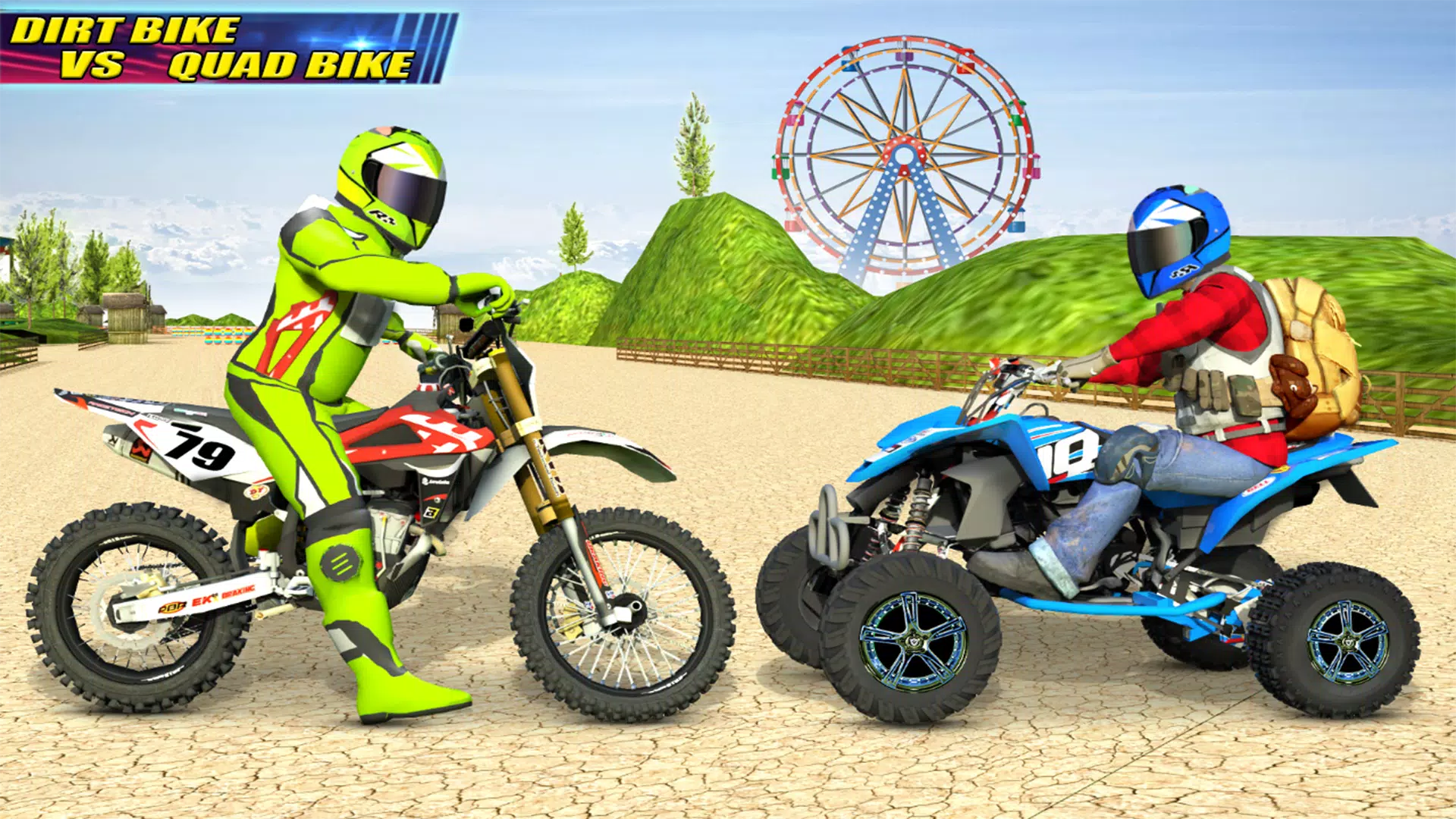 Motocross Dirt Bike Race Game Скриншот 1