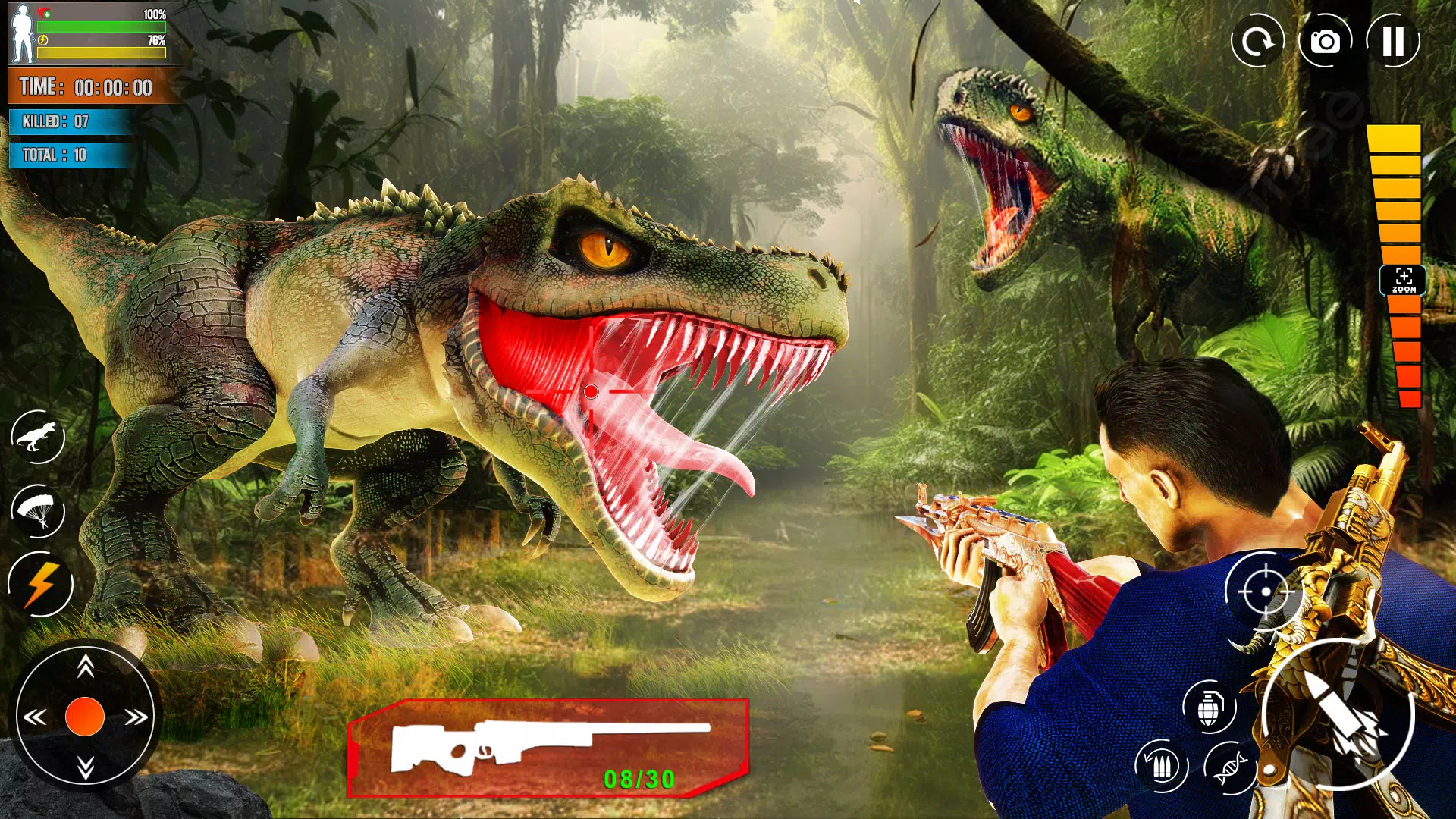 Wild Dinosaur Hunting Games Zrzut ekranu 3
