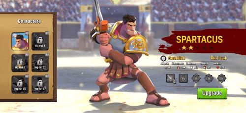 Gladiator Heroes ဖန်သားပြင်ဓာတ်ပုံ 1
