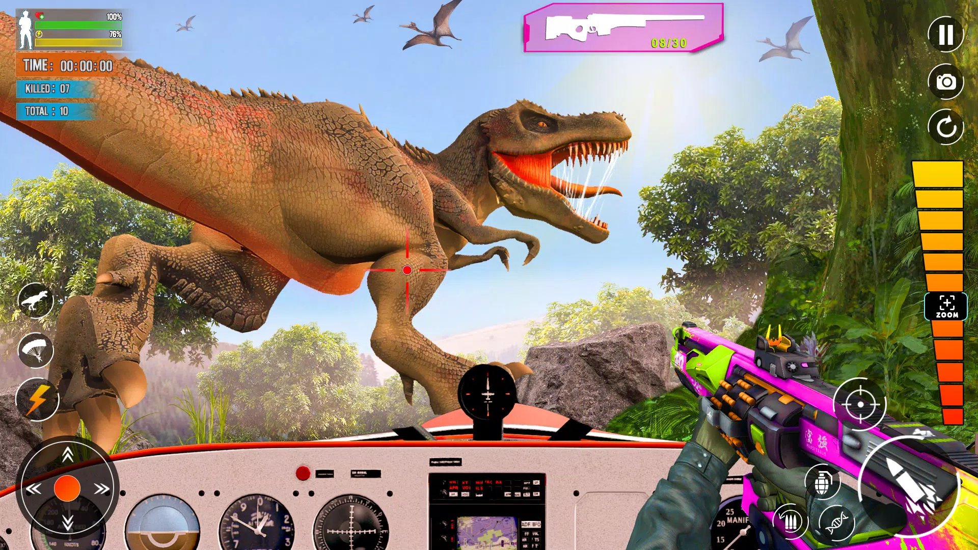 Wild Dinosaur Hunting Games Zrzut ekranu 2