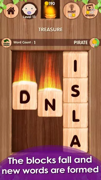 Falling Word Games - Addictive Ekran Görüntüsü 1