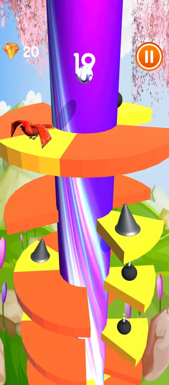 Tower Jumping ball Captura de tela 0