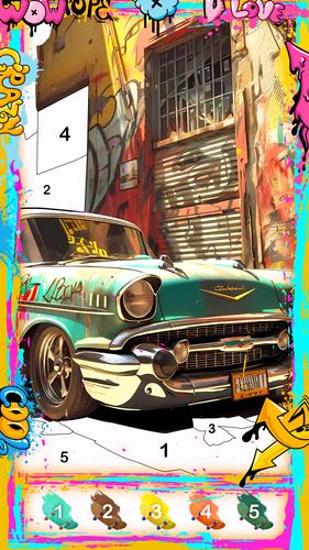 Street Art-Color by number Captura de pantalla 3