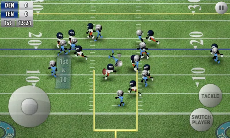 Stickman Football ဖန်သားပြင်ဓာတ်ပုံ 2
