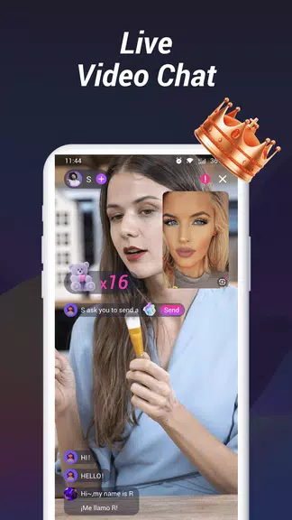 Bazar- Live Video Chat Captura de tela 3