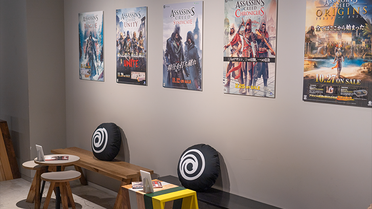 Переживание кафе Assassin's Creed Shadows в Харадзюку